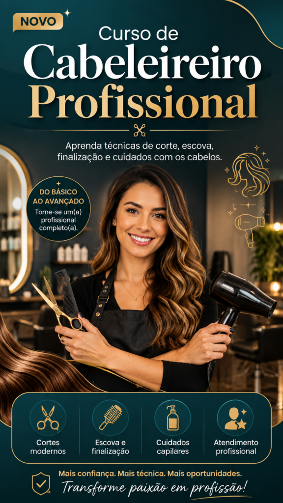 Curso de Cabeleireiro Profissional