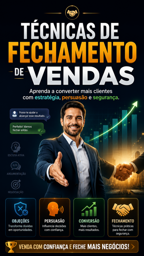 Técnicas de Fechamento de Vendas