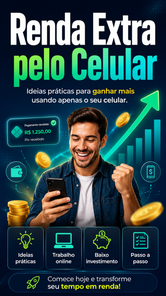 Renda Extra pelo Celular