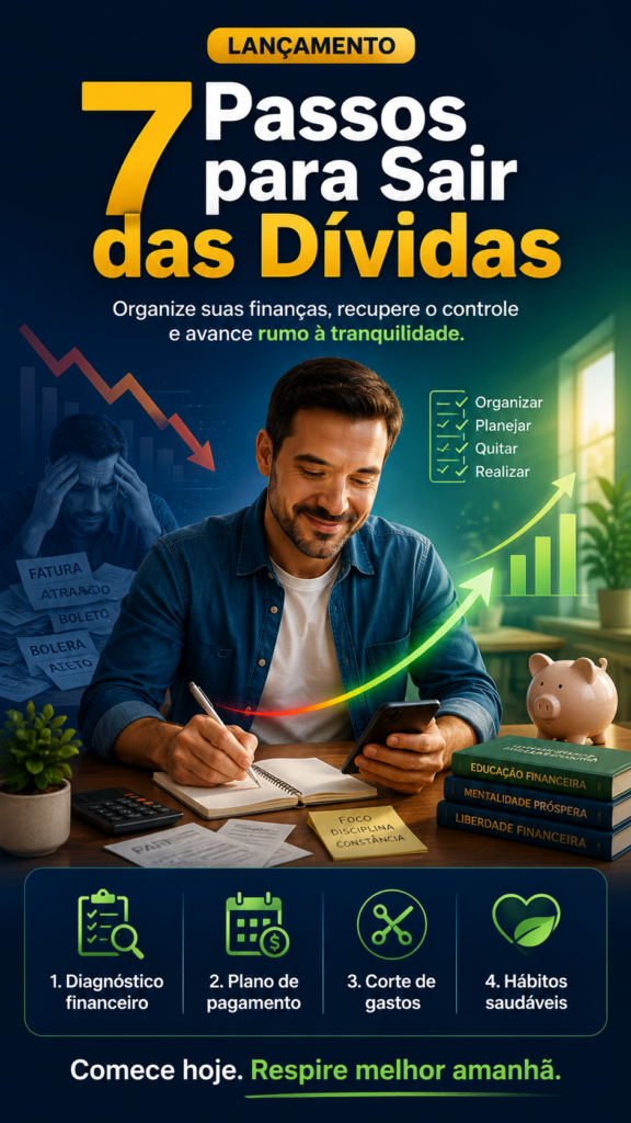7 Passos para Sair das Dívidas